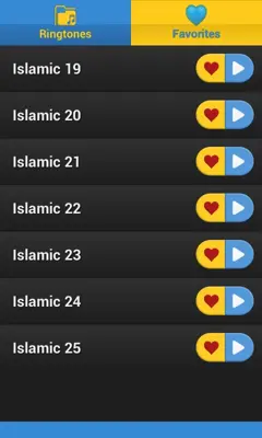 Beautiful Islamic Ringtones android App screenshot 0